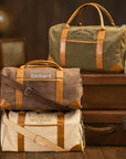 Personalised Embroidered Carry On Canvas Duffle Bag