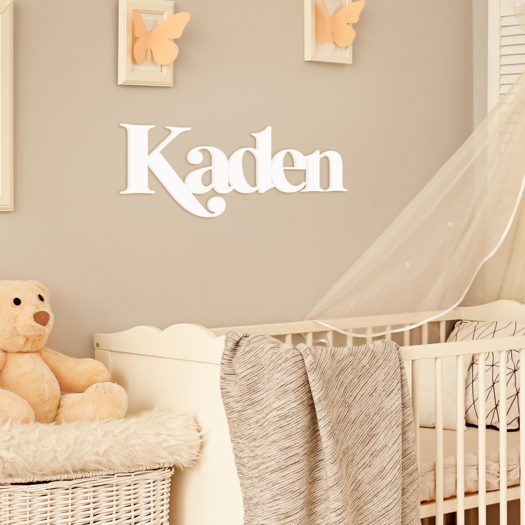 Custom Acrylic Mirror/ Plywood Script Room Name/ Business Sign, Personalised Wooden Nursery Wall Decor, Birthday, Party, Event Logo Signage