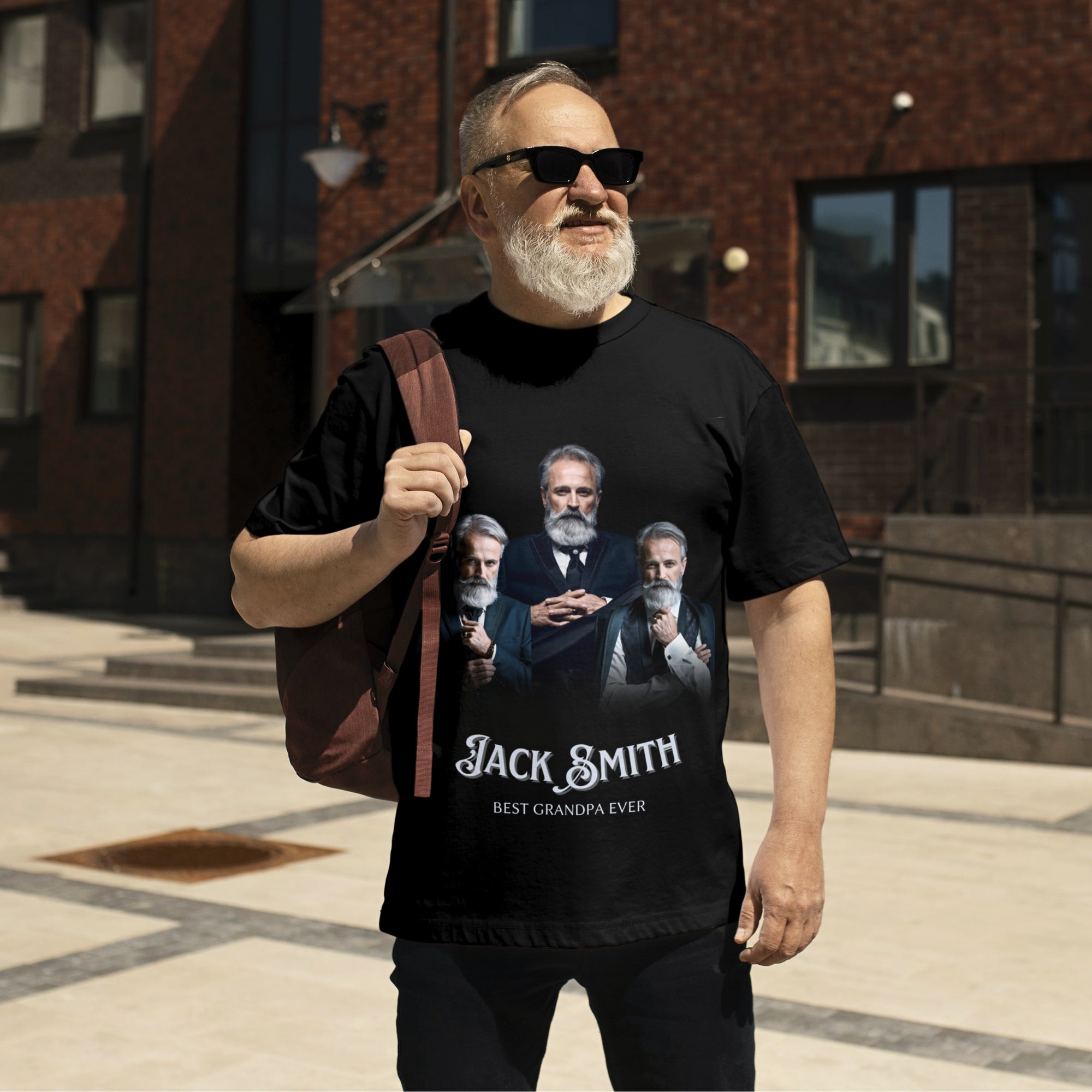 Customise Your Own Photo Unisex Heavy Cotton T-shirt, Bootleg Style Tshirt, Personalised Insert Image Tee Shirts, Birthday, Couple, Anniversary Gifts