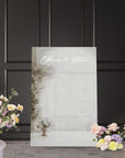 Personalised Wedding Seating Chart Sign, Custom Print Guest Plan, Find Table , Your Seat Awaits Mirror Signage, Engagement Anniversary Decor
