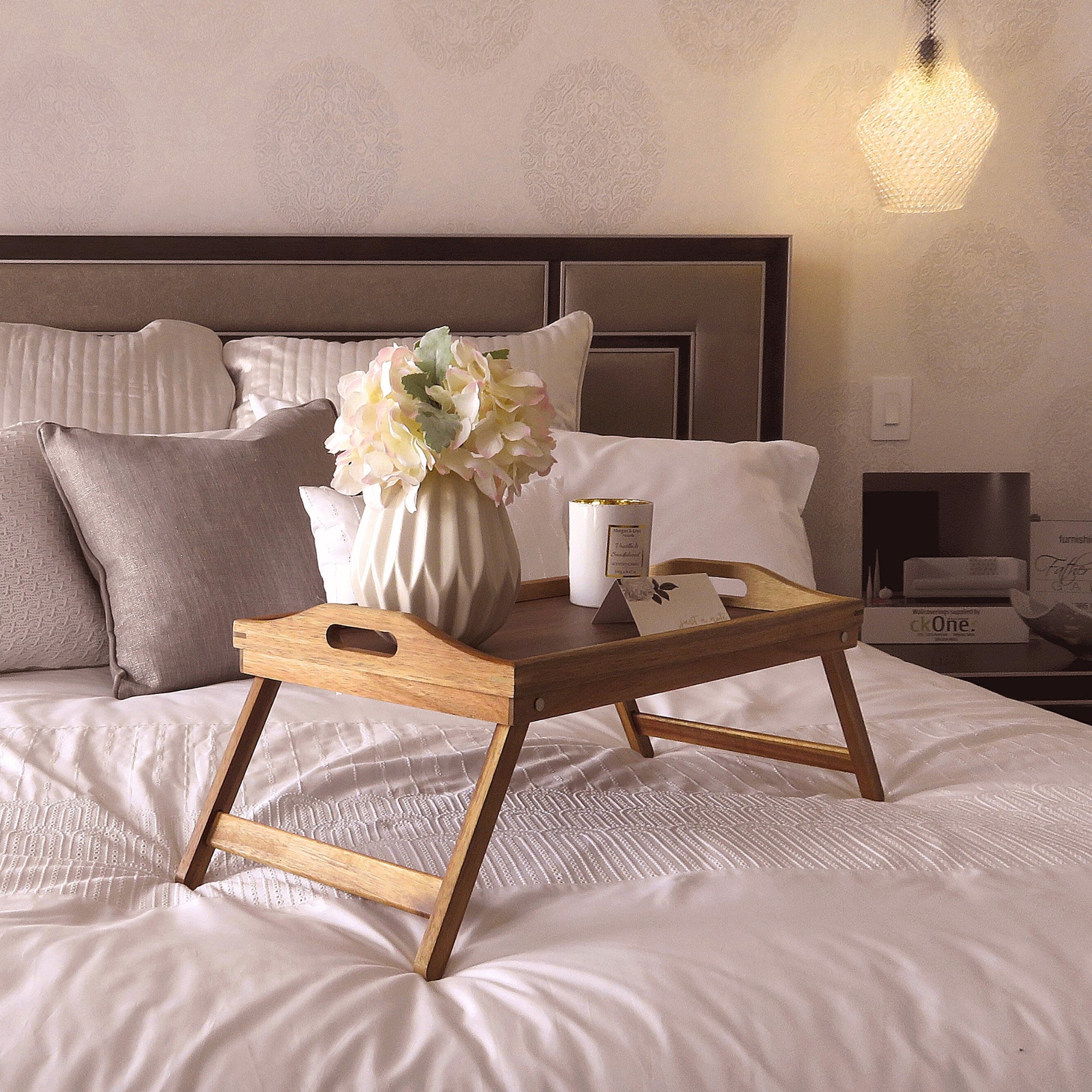 Personalised Dear Santa Bed Tray Table, Custom Engraved Christmas Eve Board, Etched Reindeer Milk Carrot Cookie Platter Wood Xmas Night Tray