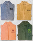 Custom Embroidered Plush Bathrobe – Luxury Dressing Gown for Men & Women
