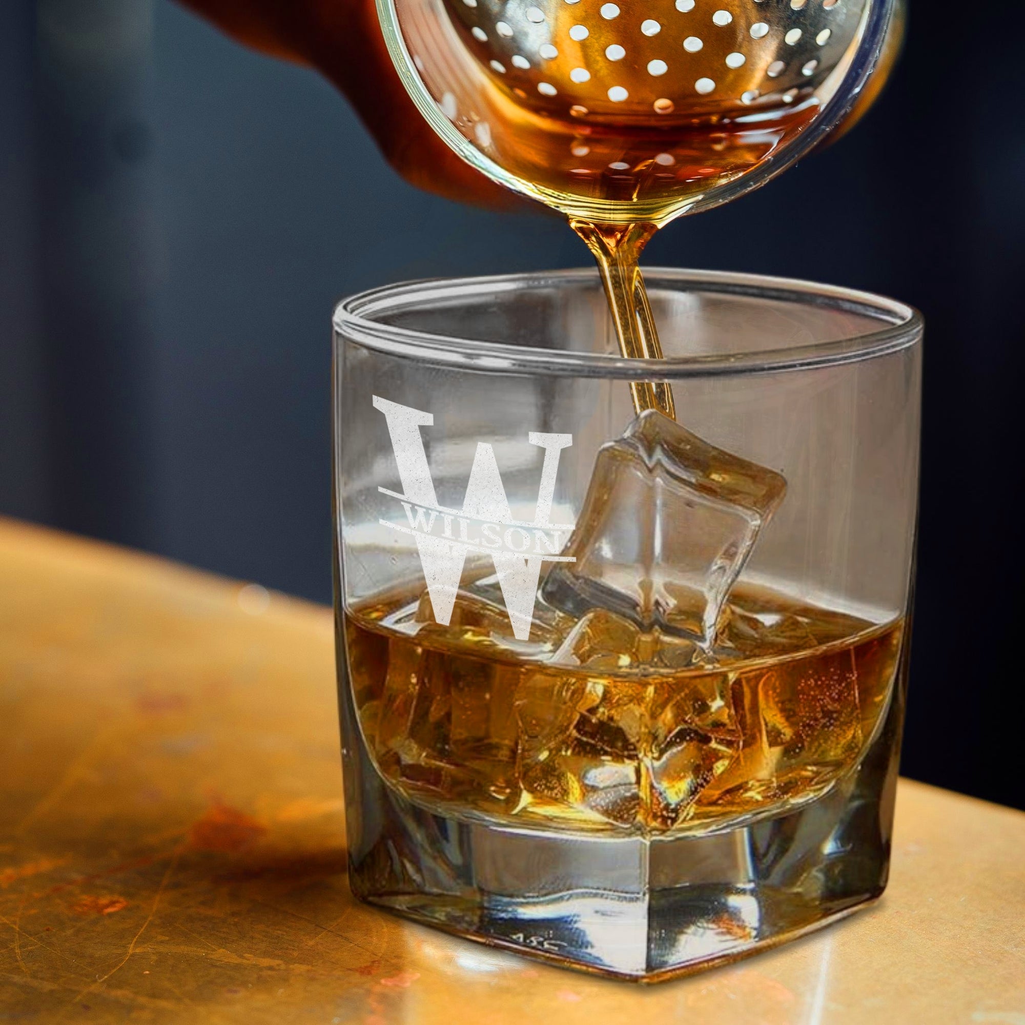 Personalised Engraving 270ml Whiskey Glass