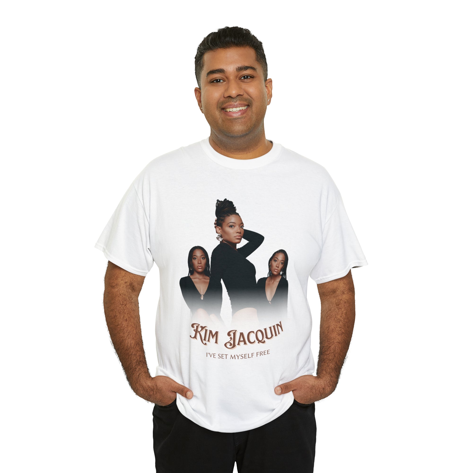 Custom Your Own Photo Unisex Heavy Cotton T-shirt, Bootleg Style Tshirt, Personalised Insert Image Tee Shirts, Birthday, Couple, Anniversary Gifts