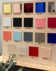 Acrylic Color swatch board with various color samples_Yoonek Gifts