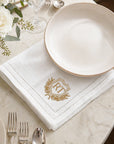 Custom Embroidered Classic Table Placemat, Personalised Guest Name Place Mats Embroidery, Wedding Decor, Kitchen, Dining, Housewarming Gift