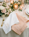 Custom Embroidered Classic Table Placemat, Personalised Guest Name Place Mats Embroidery, Wedding Decor, Kitchen, Dining, Housewarming Gift