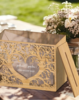 Custom Plywood Acrylic Family Tree Wishing Well Box & Sign, Personalised Name Date Money, Envelope, Card Boxes, Wedding Memory Keepsake Gift