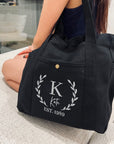 Personalised Carry Bag, Custom Print Eco Travel, Shopping, Work, School, Outdoor Daily Canvas Fashion Tote, Wedding Birthday, Corporate Gift