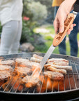 Personalised 5 in 1 Foldable BBQ Tool, Custom Engraved Logo Barbecue Spatula & Multi Grill Tools, Dad, Housewarming Groomsman Corporate Gift