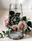 Personalised Small Glass Vase, Custom Engraved Glassware, Home/ Wedding Decor, Bridesmaid Favours, Housewarming, Anniversary, Birthday Gift