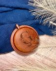 Personalised Cowhide Leather Measuring Tape, Custom Engraved Loved Beyond Measure, Dad Mom, Groomsman, Craft Handyman Builder Corporate Gift