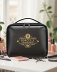 Personalised Leatherette Cosmetic Case Custom Print Makeup Toiletry Bag Storage Carry Travel Vanity Zip Bag Wedding Bridesmaid Proposal Gift
