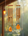 Personalised Pet Memorial Wind Chimes, Custom Logo Engraved In Loving Memory, Funeral Loss Sympathy Remembrance Cat, Dog Loss Keepsake Gift