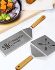 Personalised Steel Spatula /Turner/ Scraper, Custom Engraved Barbecue Grill Tool/ Multi Kitchen Utensil, Mom Housewarming, Father's Day Gift
