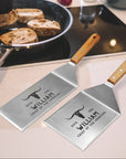 Personalised Steel Spatula /Turner/ Scraper, Custom Engraved Barbecue Grill Tool/ Multi Kitchen Utensil, Mom Housewarming, Father's Day Gift
