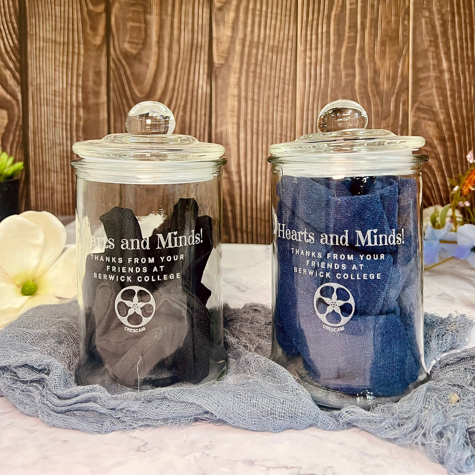 Personalised Vintage Glass Jar & Knob Lid, Custom Engraved Antique Treat, Snack Glass Storage, Cookie Lolly Canister, Teacher, Mom Xmas Gift