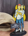 Personalised 3D Wooden Cartoon Couple Figurine Display, Custom Print Photo Portrait Caricature Home Decor, Birthday, Anniversary, Xmas Gift