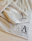 Personalised Embroidery Bath Towel, Custom Embroidered Name Logo Sport Club/ Hair Salon/ Spa Towels, Birthday, Housewarming, Corporate Gift