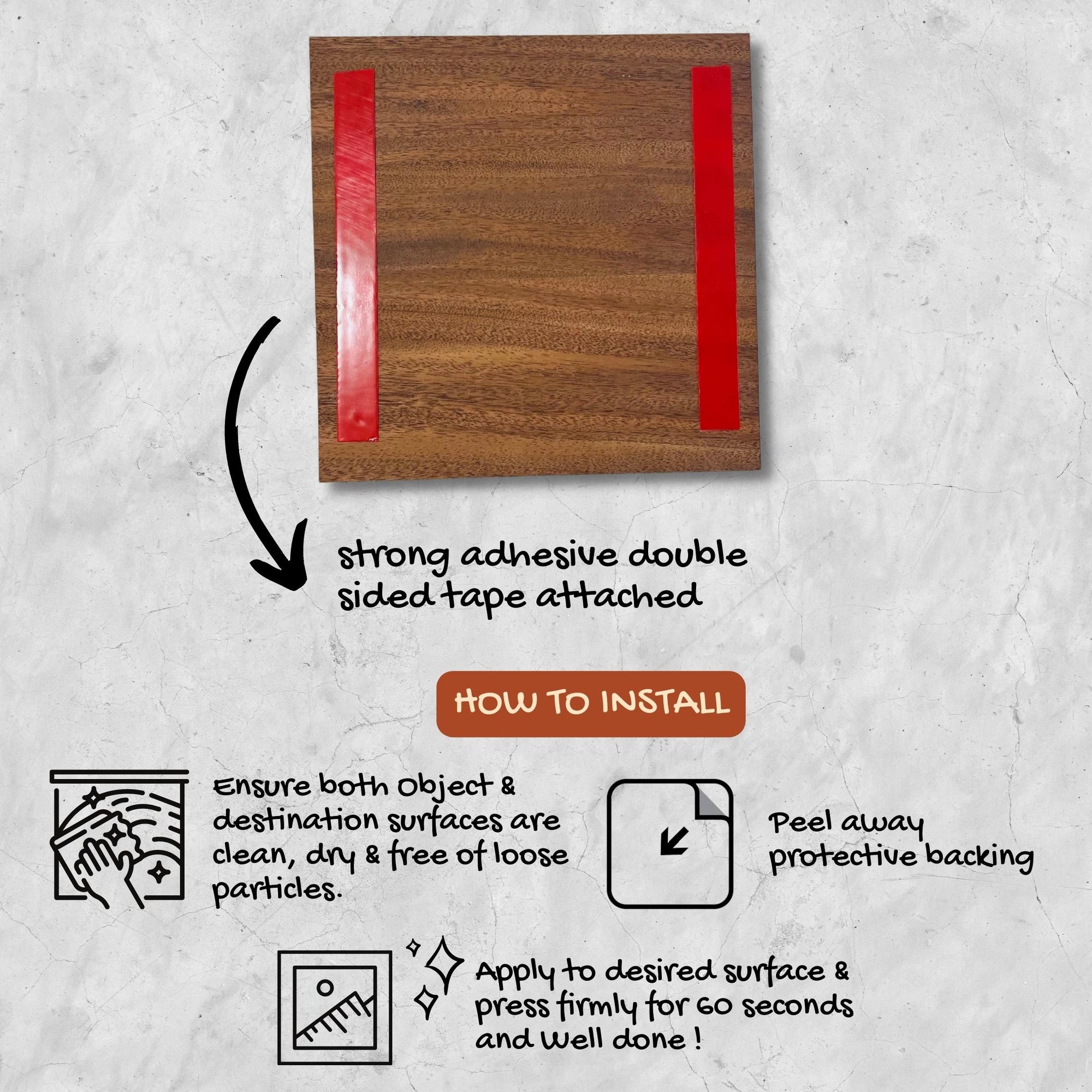 Custom Engraving Double Layers Wooden & Acrylic Room Name Sign, Door Number Plaque, Personalised Wall Room Plate, Logo Signage for Office, Apartment, Hotel, / House Warming, Grand Opening's Gift