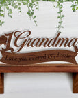 Custom Wooden/ Acrylic No. One Mom/ Grandma Sign, Happy Mother's Day,