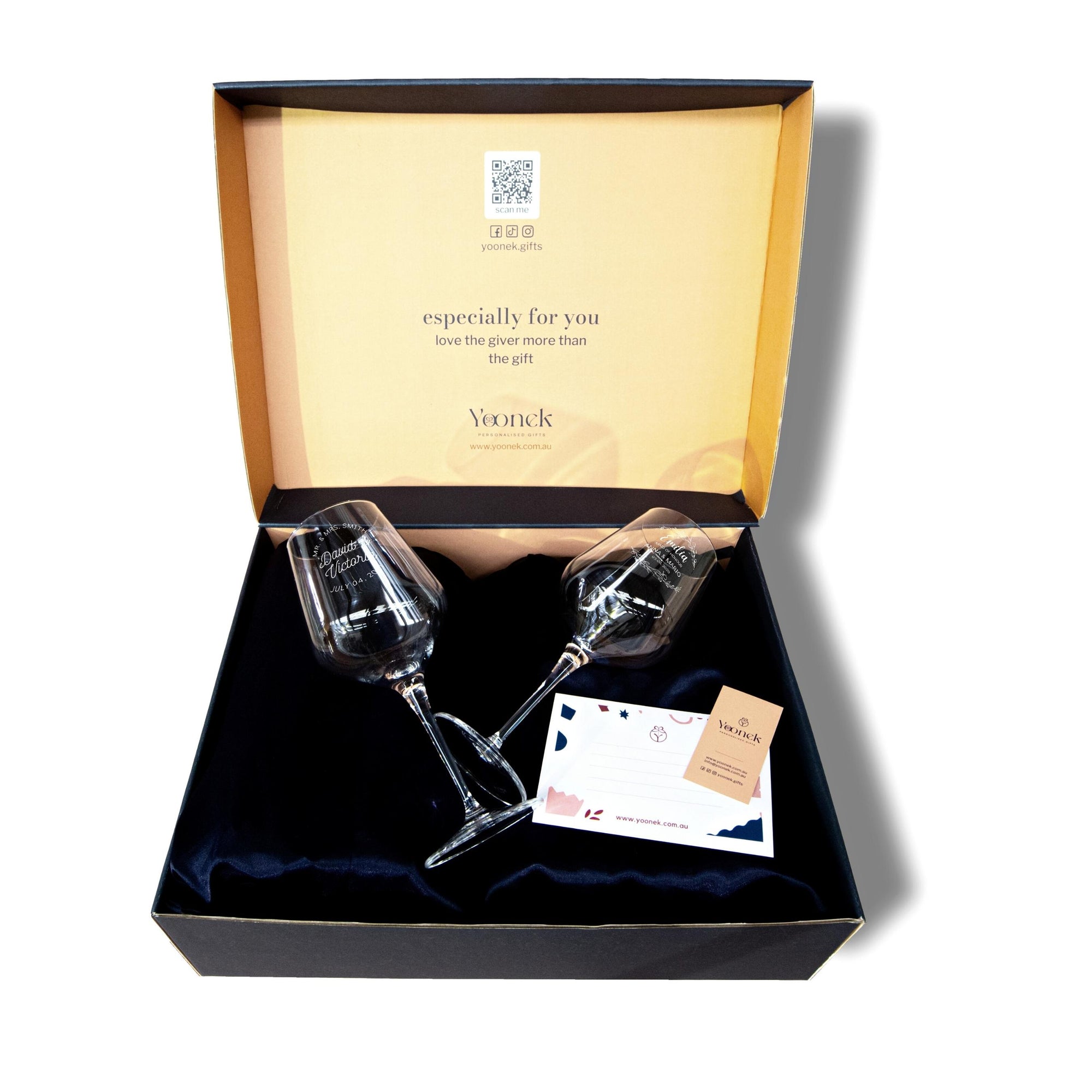 Premium Gift Box - FREE Satin Dust Bags & Custom Gift Card