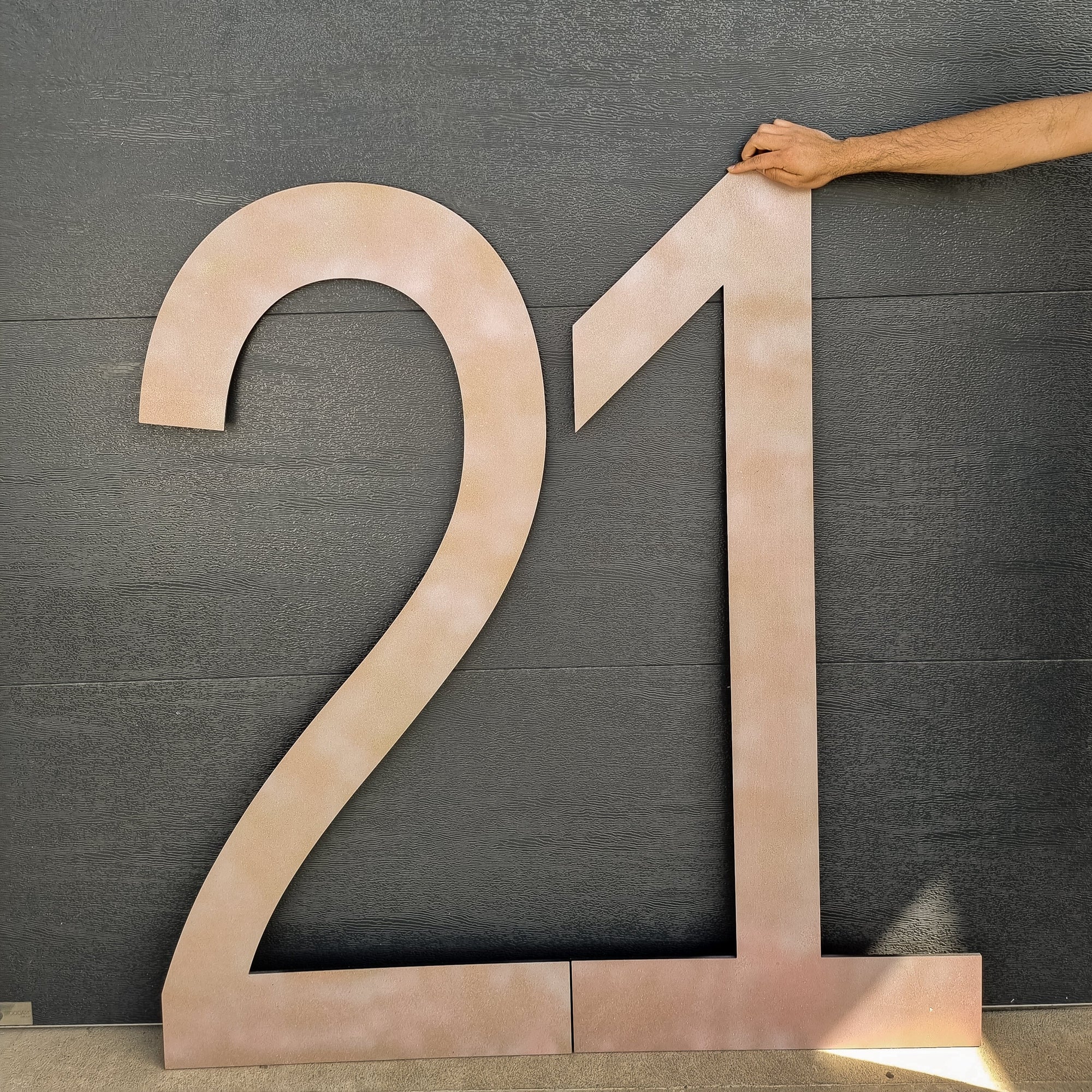 Custom Name/ Age Birthday Sign Hoop