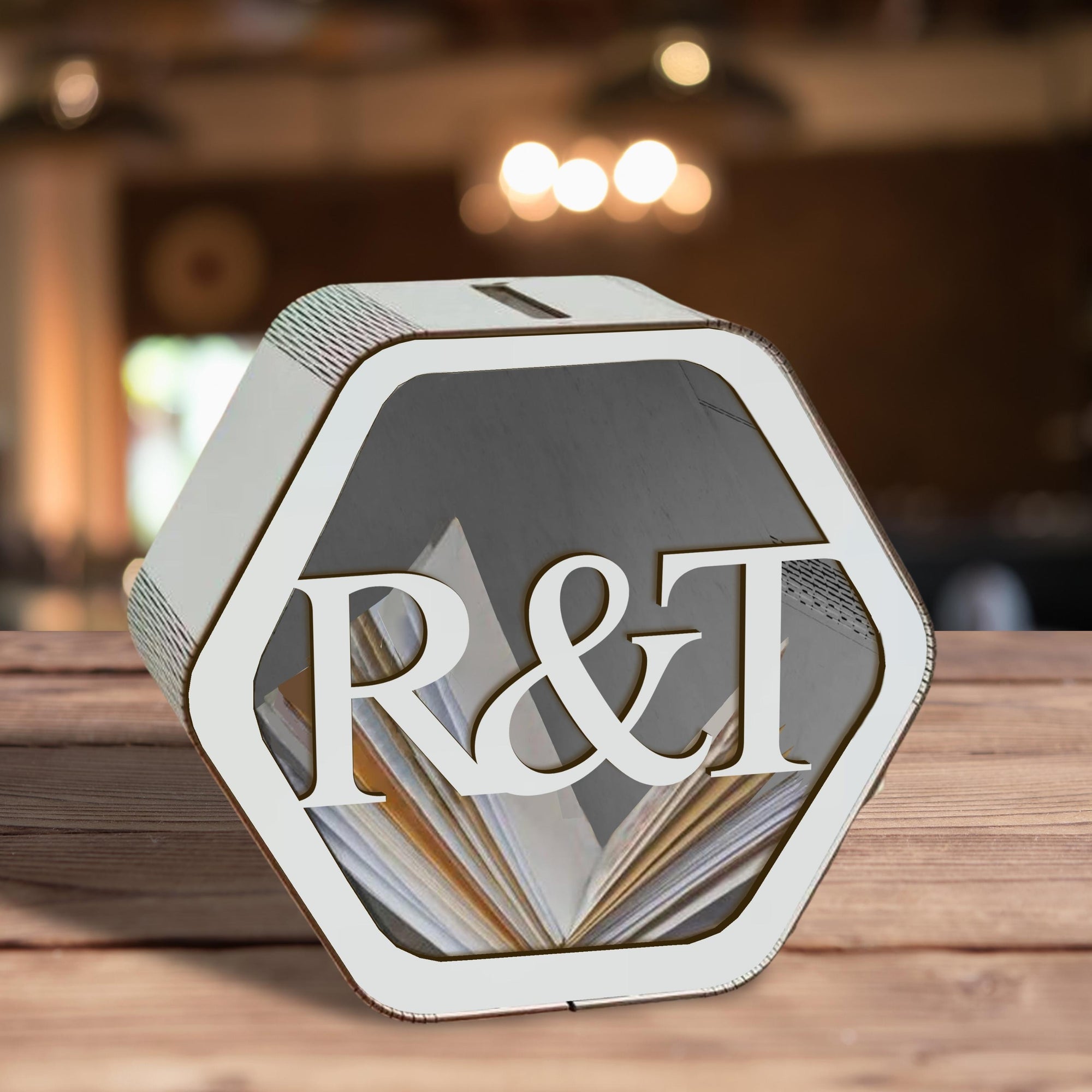 Custom Made Laser Cut Plywood Wishing Well Box, Personalised Name & Date Money, Envelope, Card Boxes, Rustic Wedding Memory Keepsake Gift