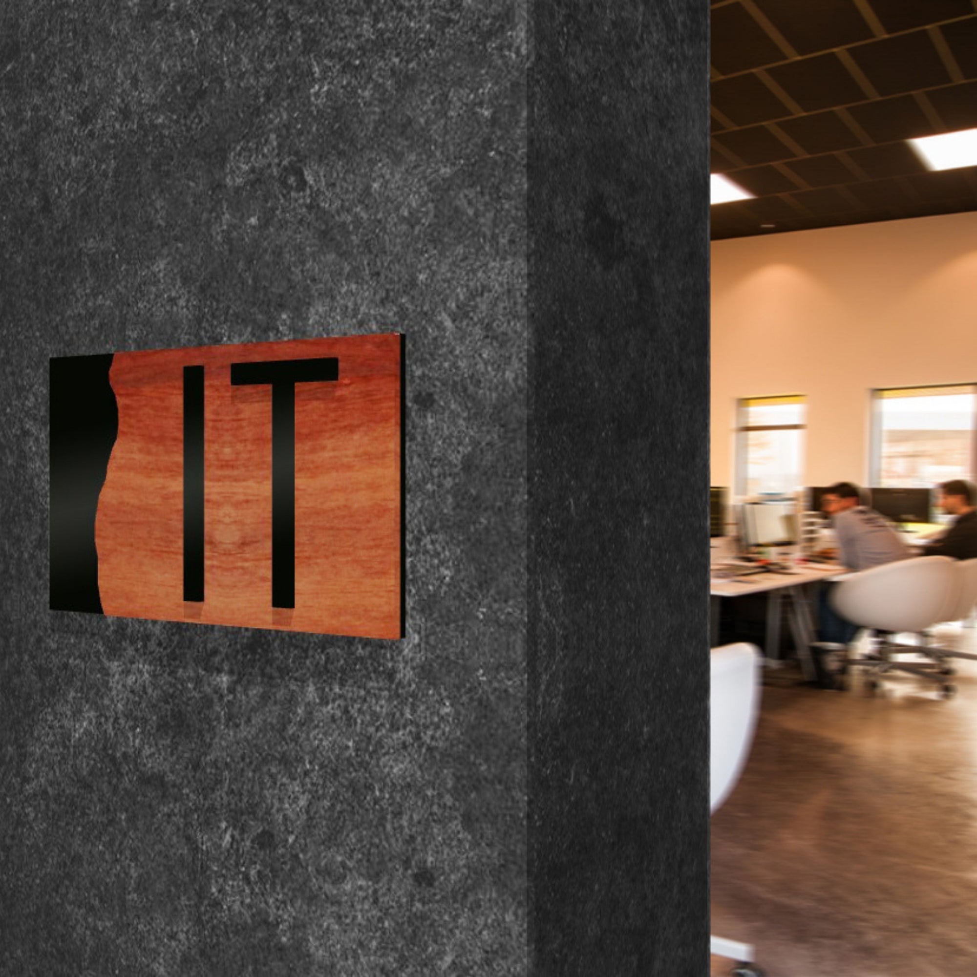 Personalised Three Layers Wooden & Acrylic Door Sign, Room Number Plaque, Laser Cut Custom Wall Room Plate, Business Logo, Company Signage for Office, Apartment, Hotel, House Warming, Grand Opening's Gift