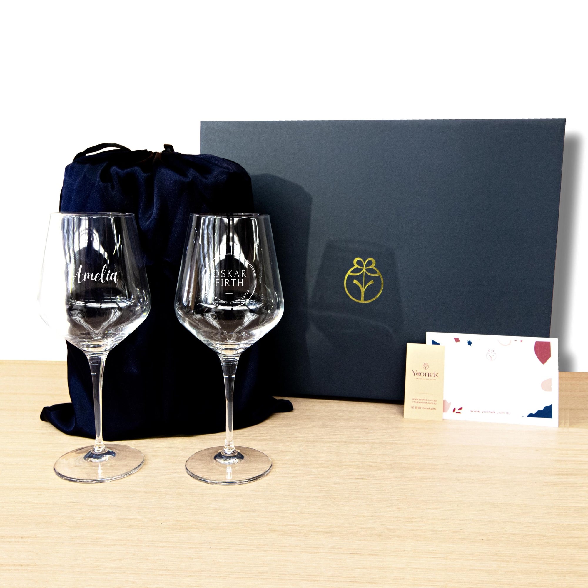 Premium Gift Box - FREE Satin Dust Bags & Custom Gift Card