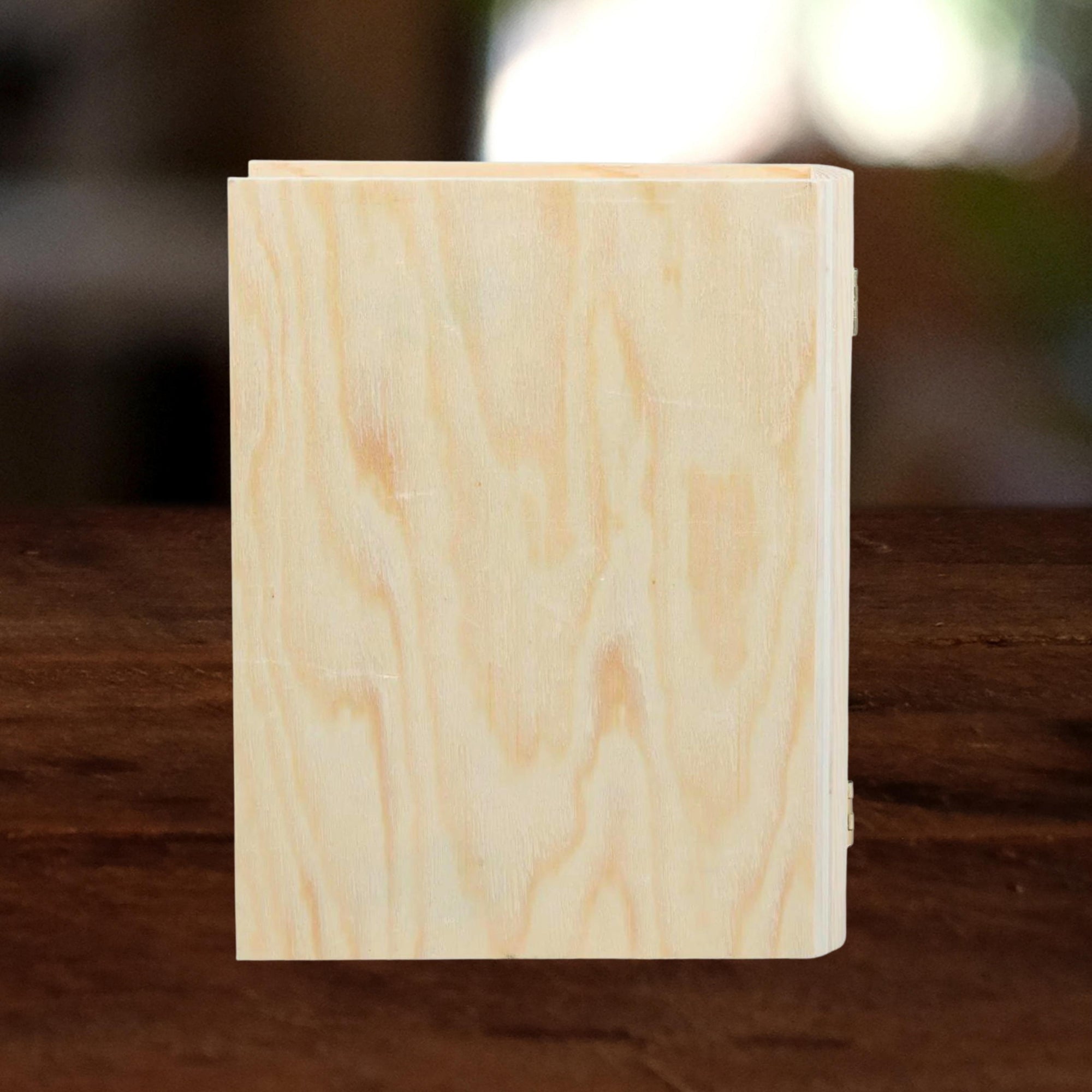 Personalised Wooden Keepsake Memory 5"x7" Photo Frame Book Box, Engraved Custom Picture Frames, Housewarming/ Birthday, Mom-Dad, Teacher, Grandparents, Godparents, Baby, Wedding Favour