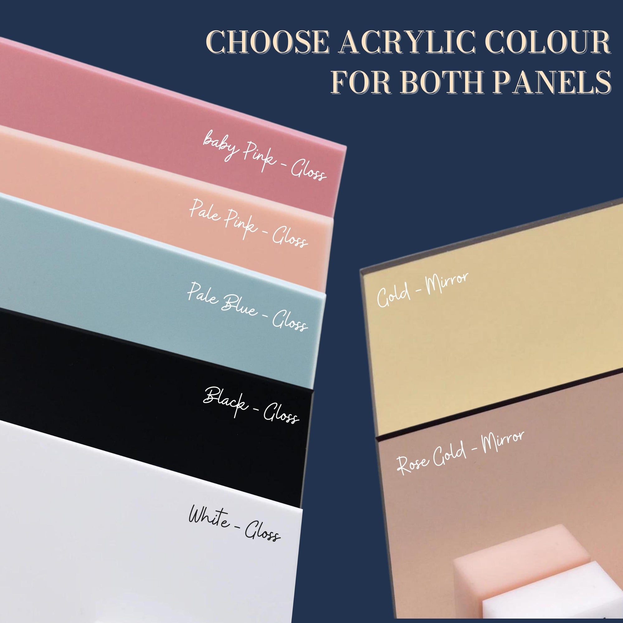 Personalised Floating House Number Mirror Acrylic Sign, Custom Laser Cut Modern Business/ Hotel Room/ Mailbox/ Apartment Door Signage Address Plate