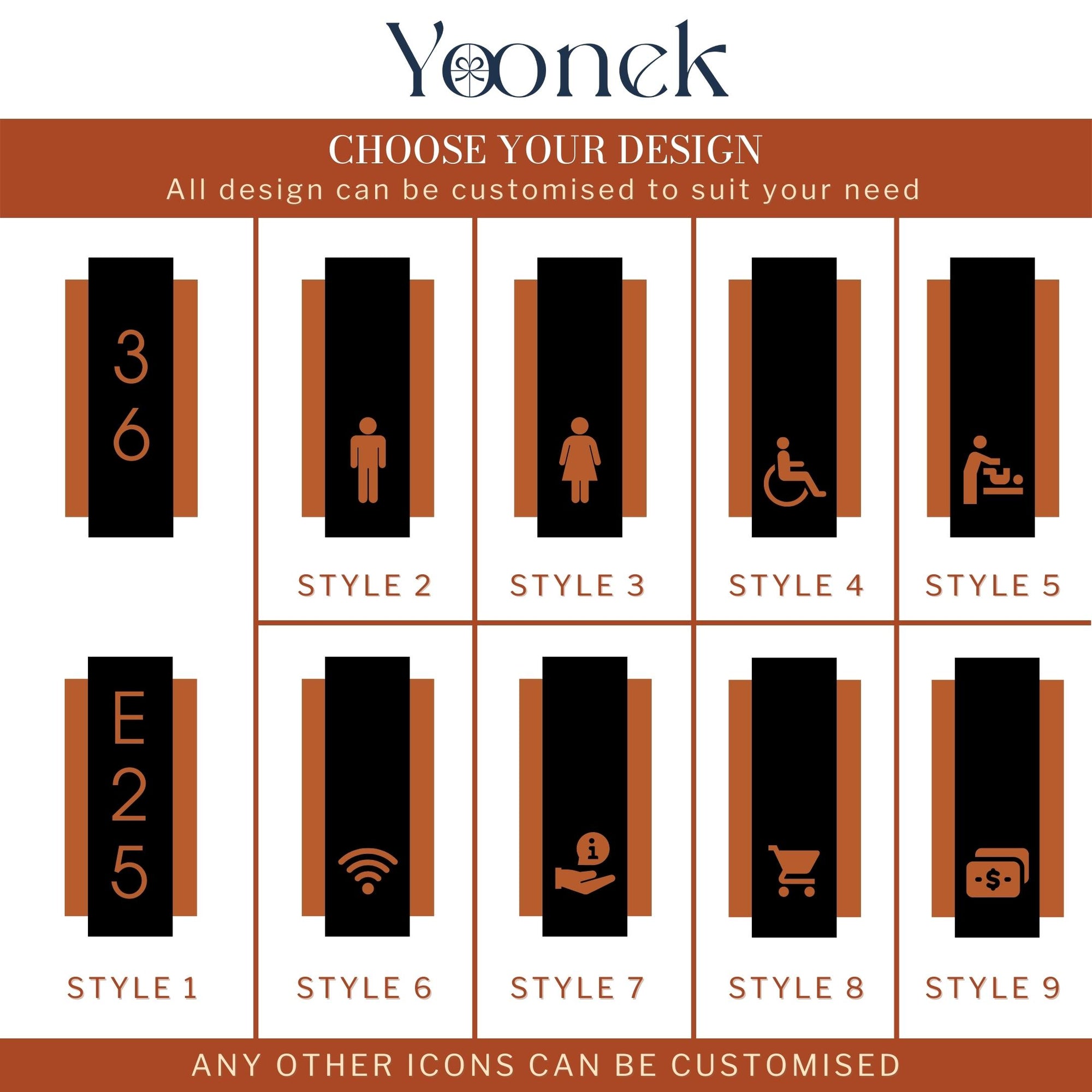 Personalised Double Layers Wooden & Acrylic Door Sign, Room Name/ Number Plaque, Laser Cut Custom Business Logo, Wall Room Plate, Company Signage for Office, Apartment, Hotel, / House Warming, Grand Opening's Gift