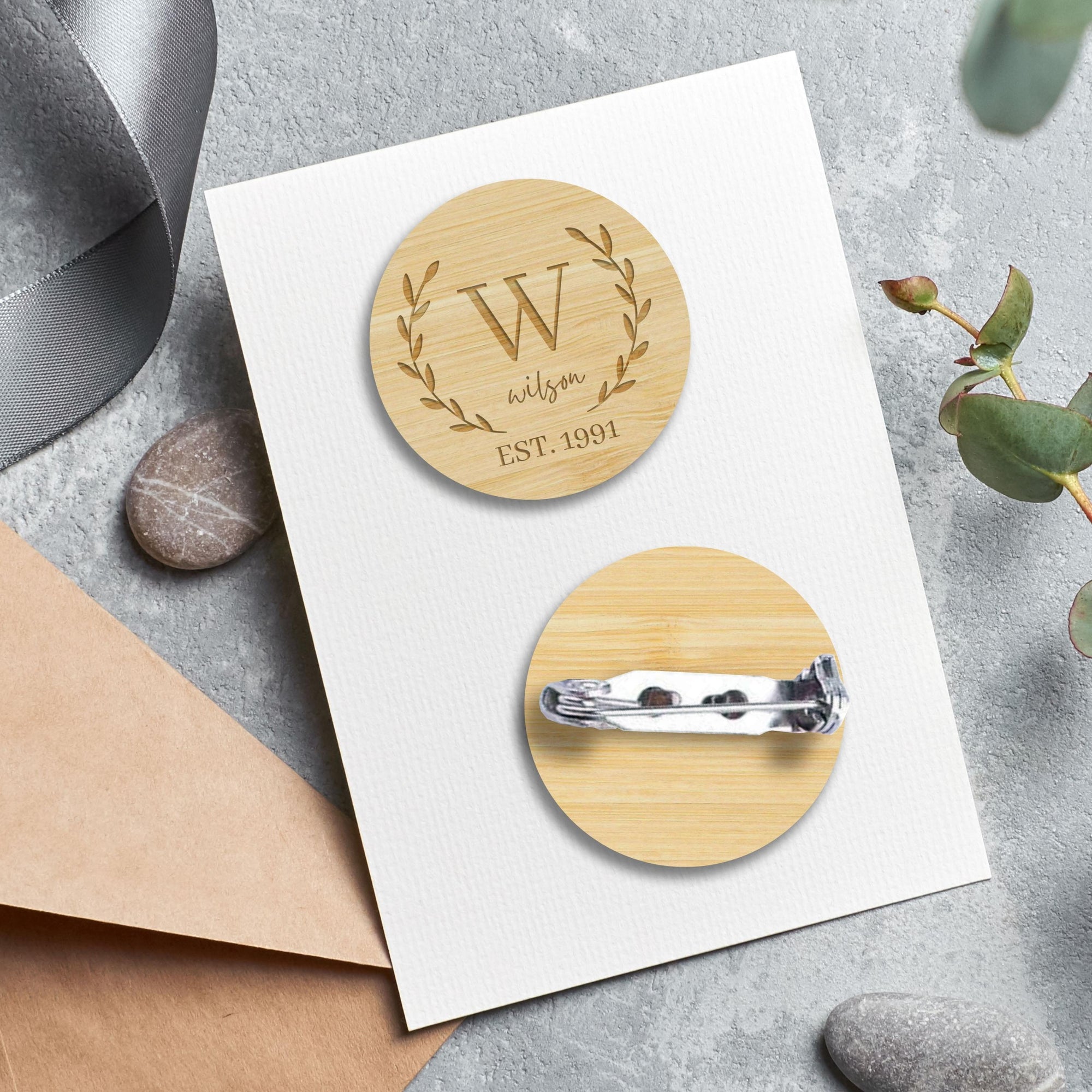 Personalised Name & Title Wooden Student Nurse Placement Badge, Event, Party, Workshop, Teacher Badges, Custom Engraved Wedding Favours, Gifts