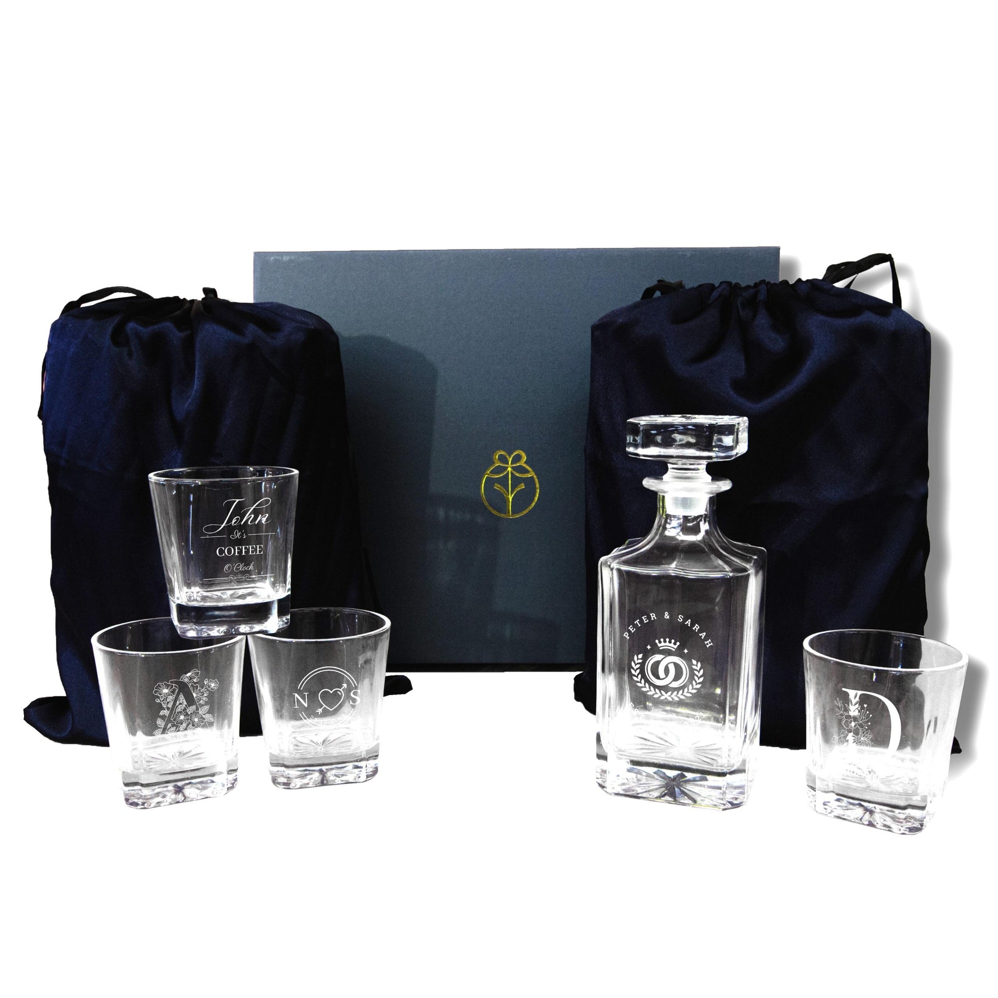 Premium Gift Box - FREE Satin Dust Bags & Custom Gift Card