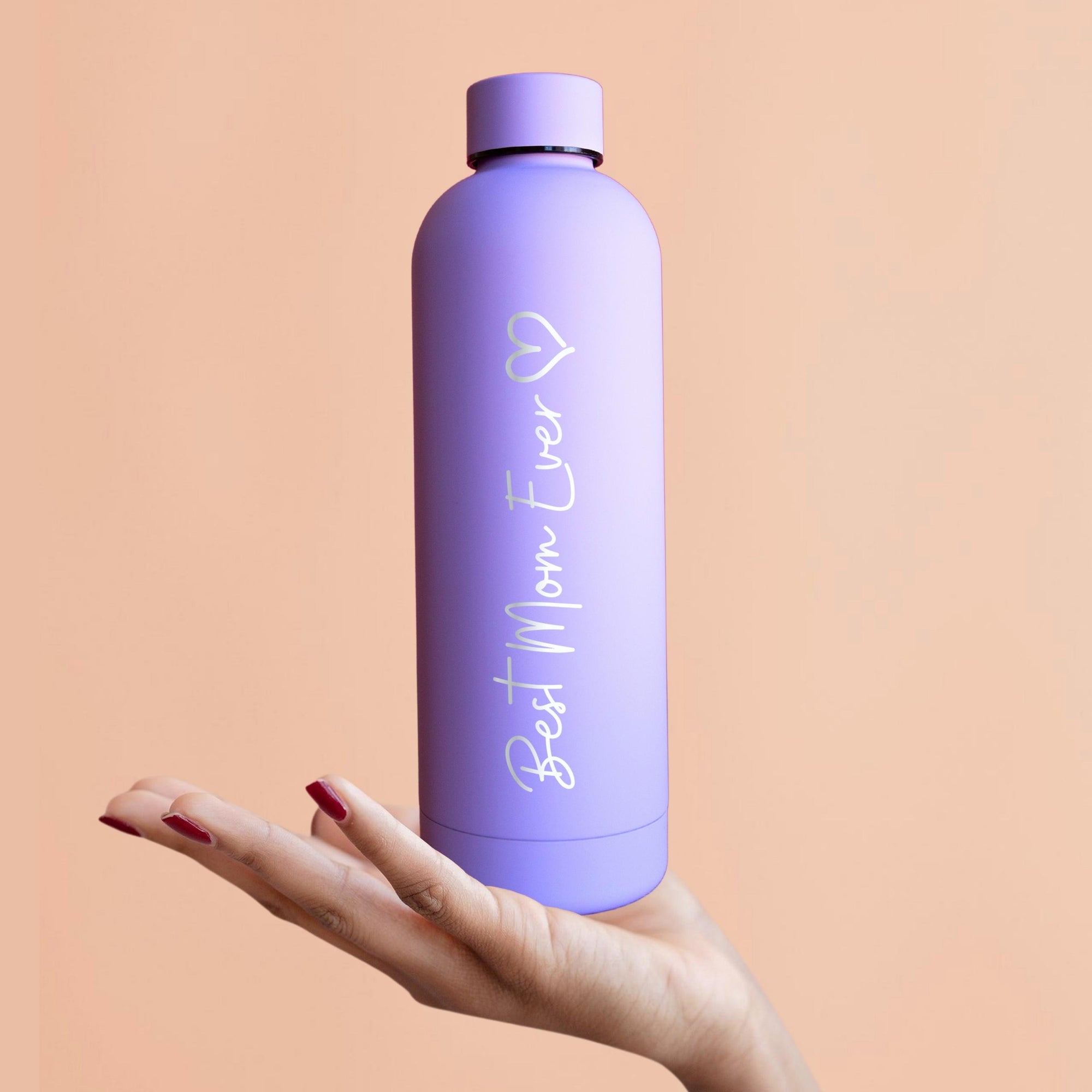 Personalised Stainless Steel Insulated Water Bottle, Laser Engraved Custom Logo, Travel Thermal Drink, Corporate Teacher Birthday Promotion Gift