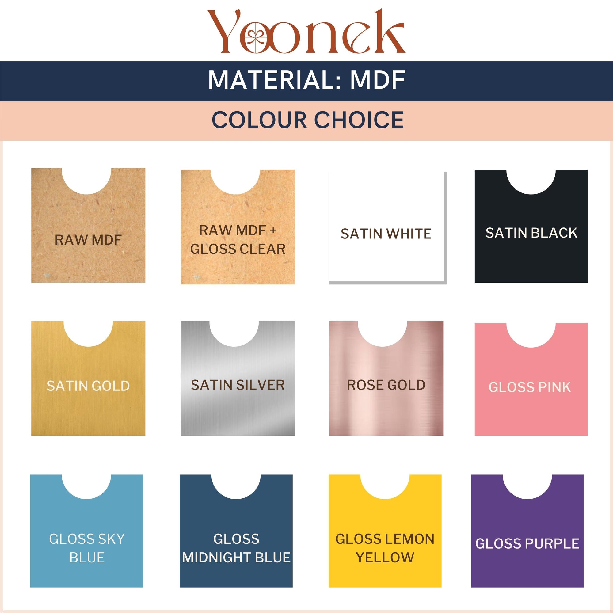 Personalised Seating Place Name