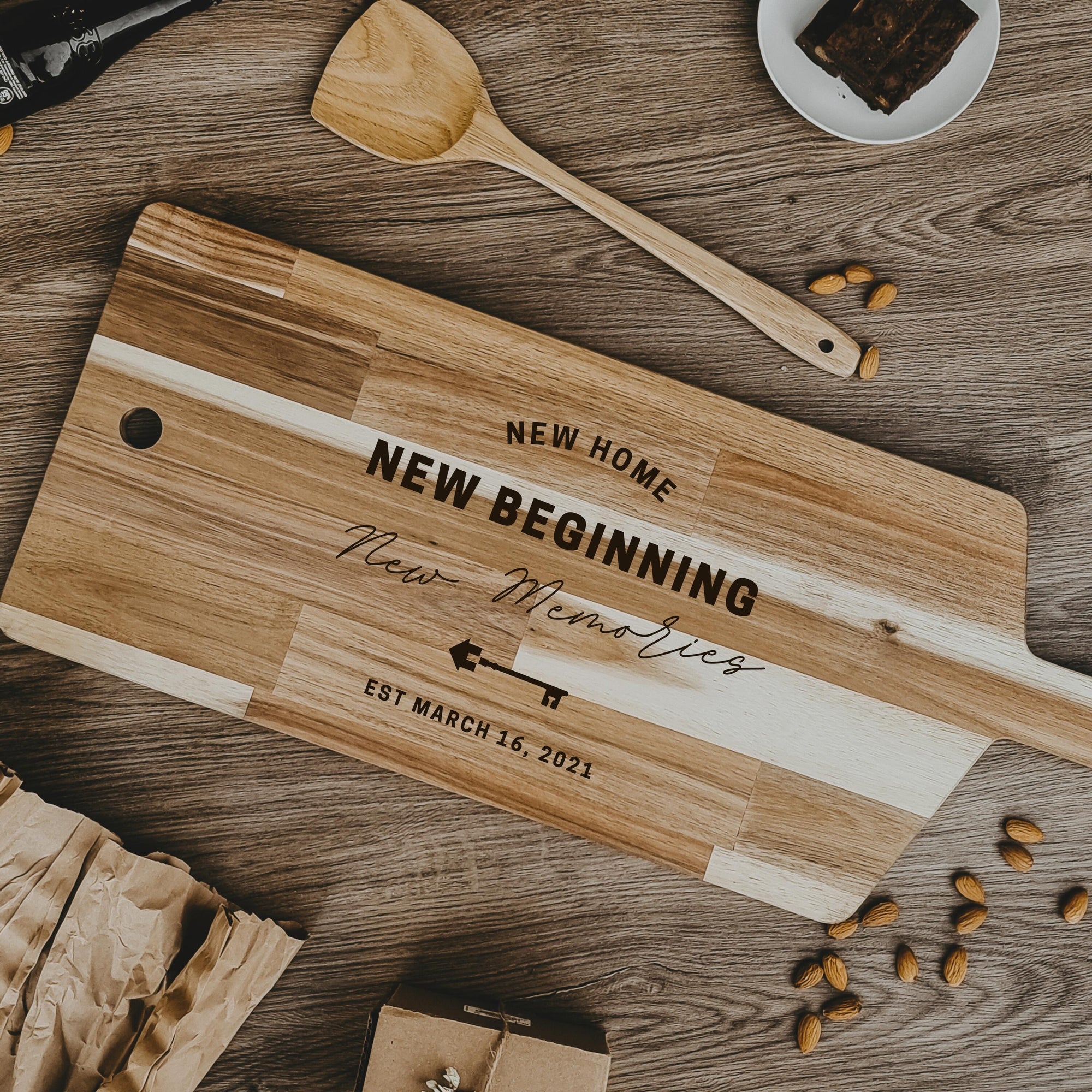 Personalised Giant Acacia Wooden Charcuterie, Cheese/ Chopping/ Cutting  Board, Timber Engraved Custom Wedding/ Anniversary/ Housewarming/ Kitchen Gift