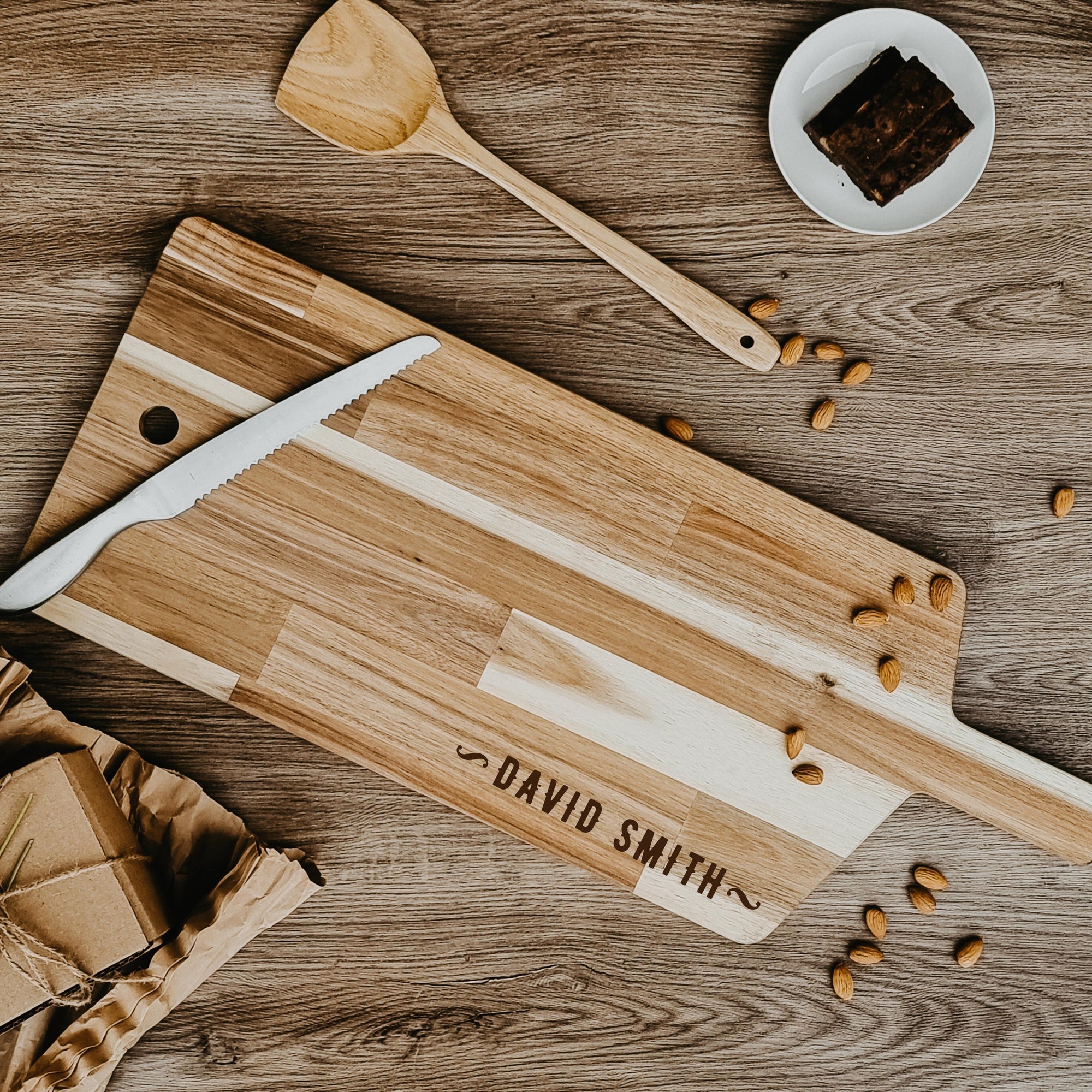 Personalised Giant Acacia Wooden Charcuterie, Cheese/ Chopping/ Cutting  Board, Timber Engraved Custom Wedding/ Anniversary/ Housewarming/ Kitchen Gift