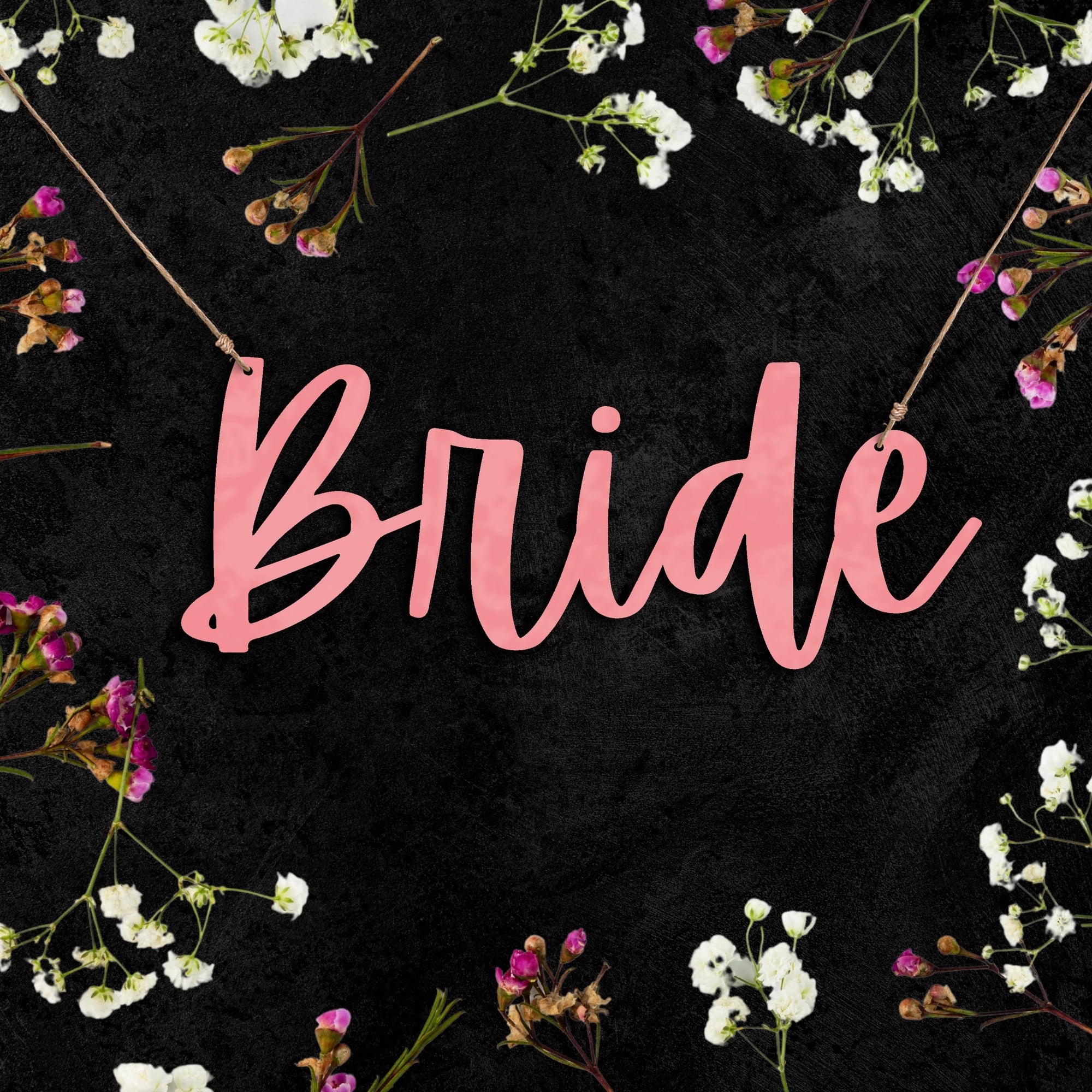 Personalised Reception Wedding Letters Chair Sign Set Decor, Custom Matching Pair Couple Name Signage, Mr Mrs, Groom Bride, Hubby Wifey Hoop