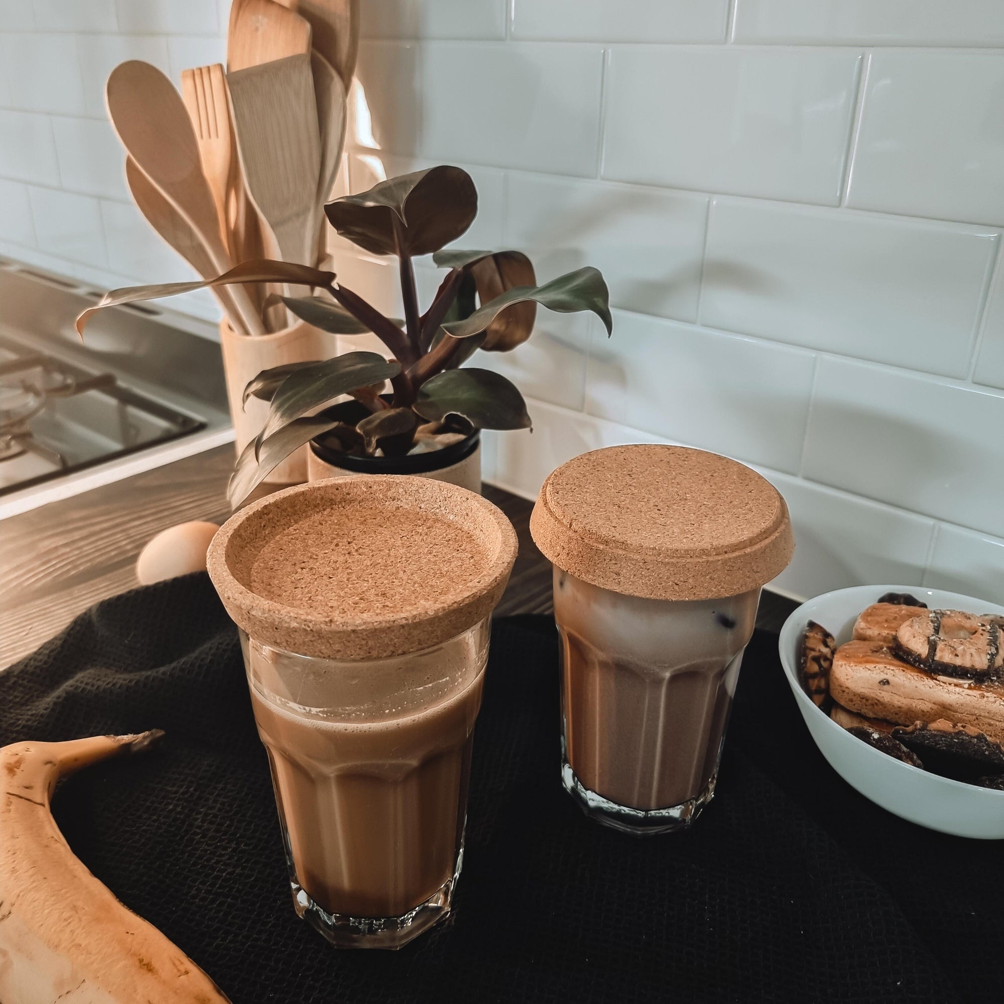 Personalised Round Cork Coaster/ Lid