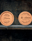Personalised Round Cork Coaster/ Lid