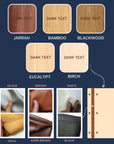 Personalised Engraved Wooden A4 Menu Ring Binder Cover