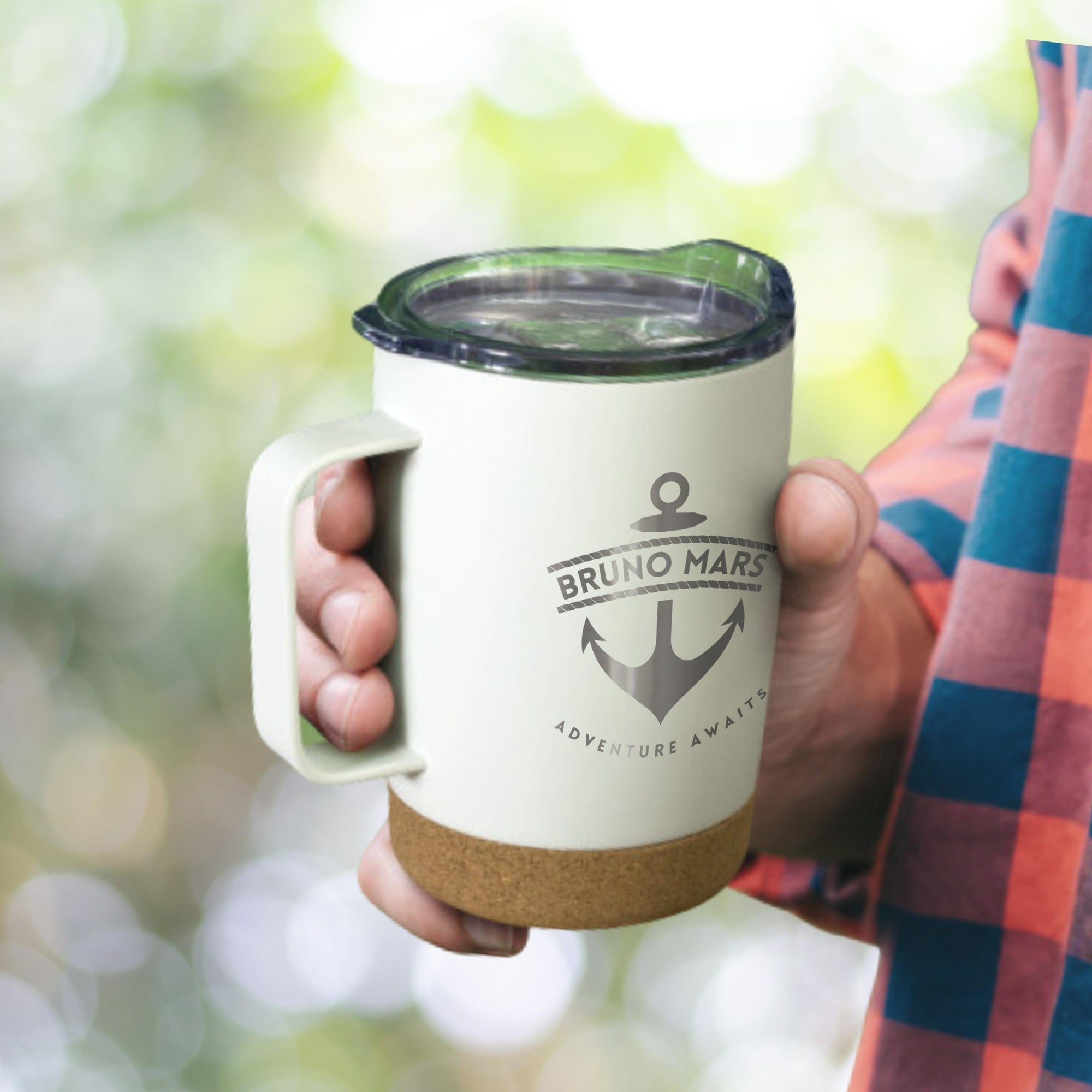 Personalised Stainless Steel Coffee Cup, Custom Engraved Insulated Tea Sipper Tumbler, Travel Thermal Mug, Insulation Portable Vacuum Flask