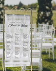 Personalised Wedding Seating Chart Sign, Custom Print Reception Guest Plan, Find Your Seat Mirror Signage, Engagement/ Birthday Party Decor
