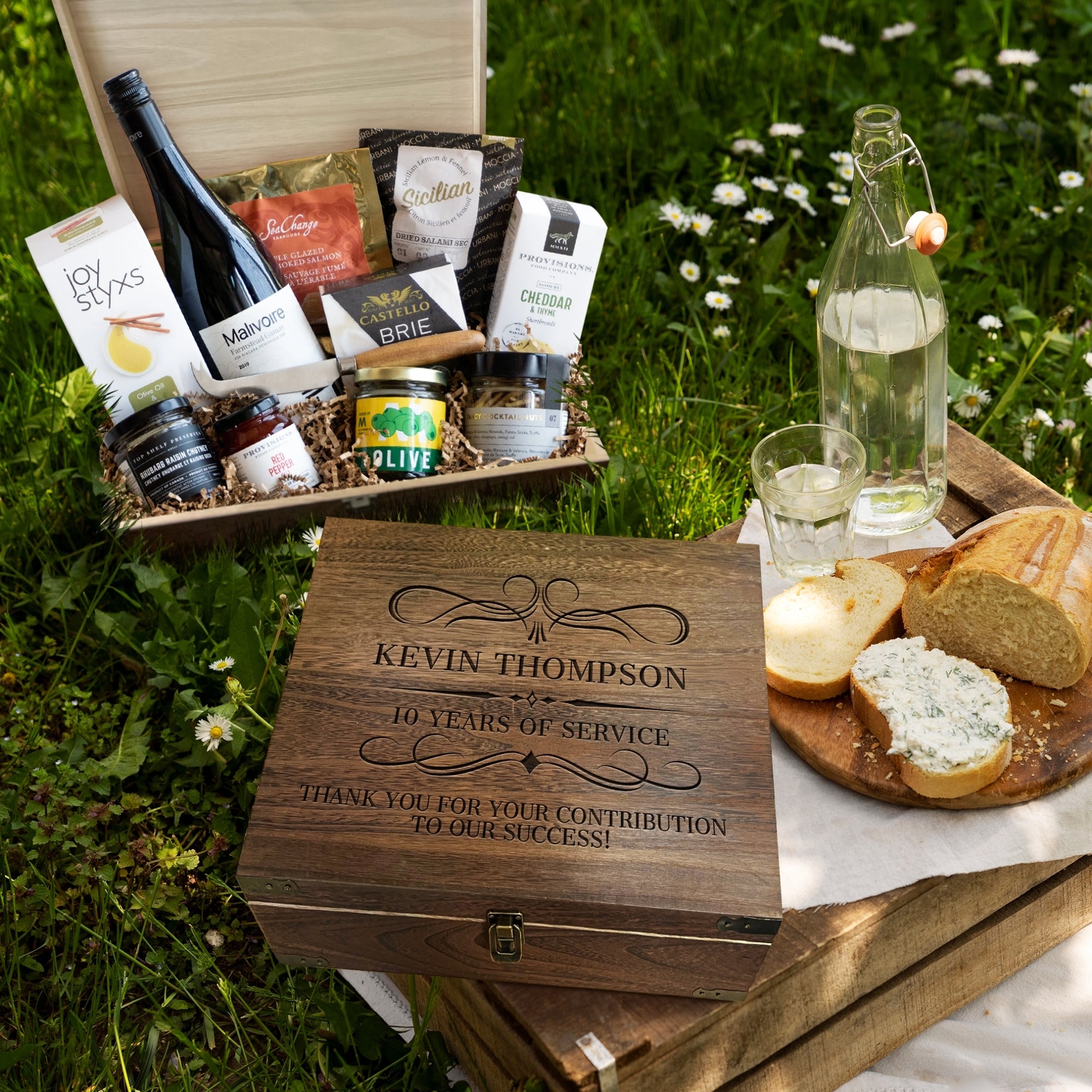 Custom Engraved Vintage Wooden Keepsake/ Triple Wine Box, Personalised Wedding Favours, Birthday, Corporate Storage Jewellery Gift Storage