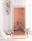 Personalised Wedding Seating Chart Sign, Custom UV Print Reception Guest Plan, Find Your Seat Mirror Signage, Engagement/ Anniversary Decor
