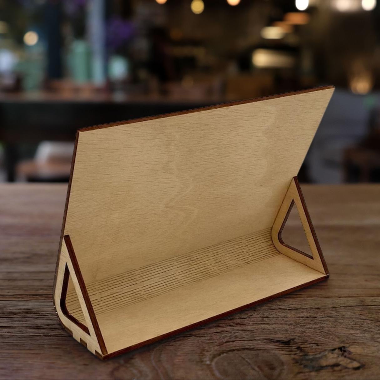 Custom Engraved Plywood Sketch Photo Frame