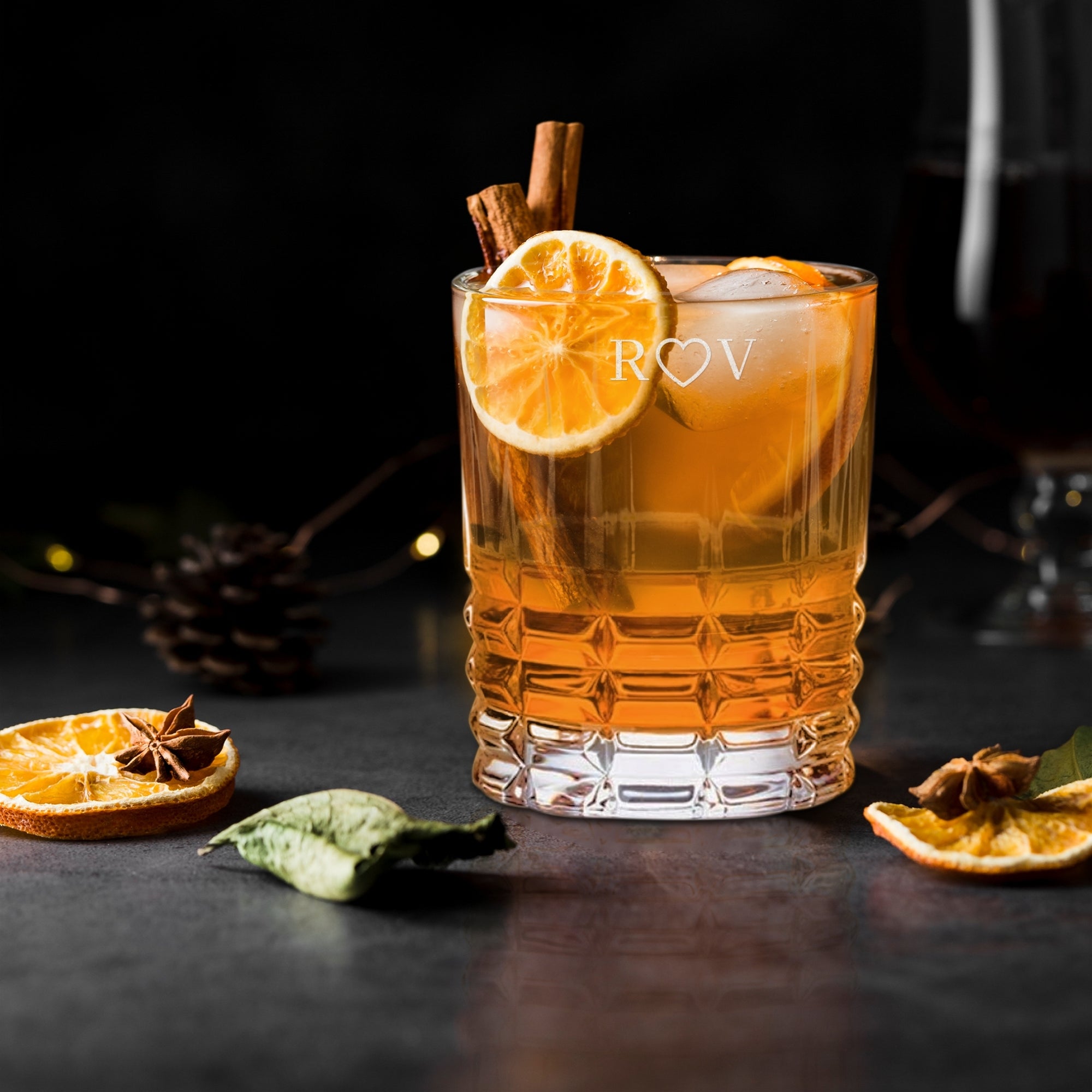 Personalised Wooden Whiskey Gift Box, Square Pattern Glass Ice Stones Coaster, Custom Logo Engraved Wedding Barware Set, Dad, Corporate Gift