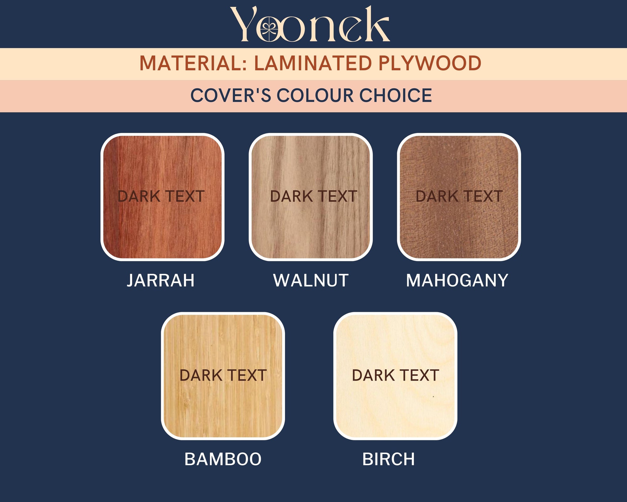 Personalised Laser Cut Wooden Wedding Guest Book